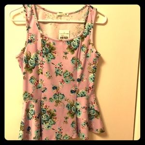 Peplum Tank